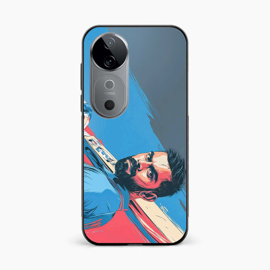 Virat Kohli Art Vivo V40 5G Back Cover