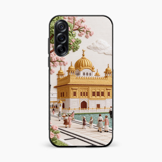 Golden Temple Blossom Premium Samsung A26 5g Back Cover