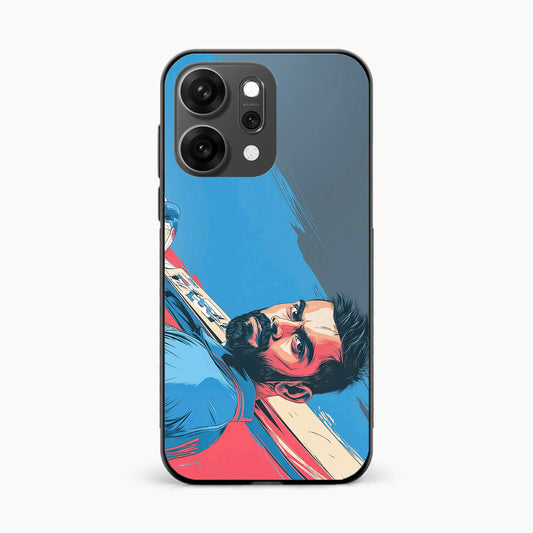 Virat Kohli Art Oppo Reno 14 Pro 5G Back Cover