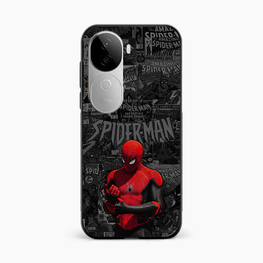 Spider Man Black Theme Vivo V40e 5G Back Cover