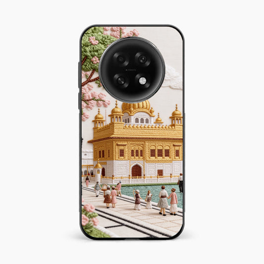 Golden Temple Blossom Premium Oppo F31 Pro Plus 5g Back Covers