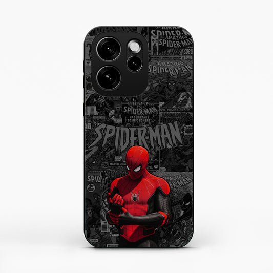 Spider Man Black Theme Oppo Reno 15 Pro 5G Back Cover