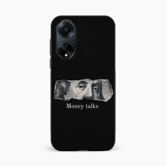 Money Talks Aesthetic Oppo F23 Back Cover