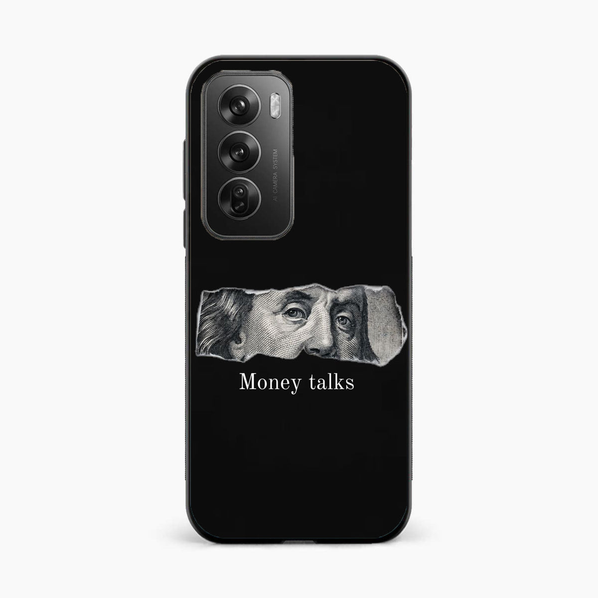 Money Talks Aesthetic Oppo Reno 12 Pro 5G Back Cover