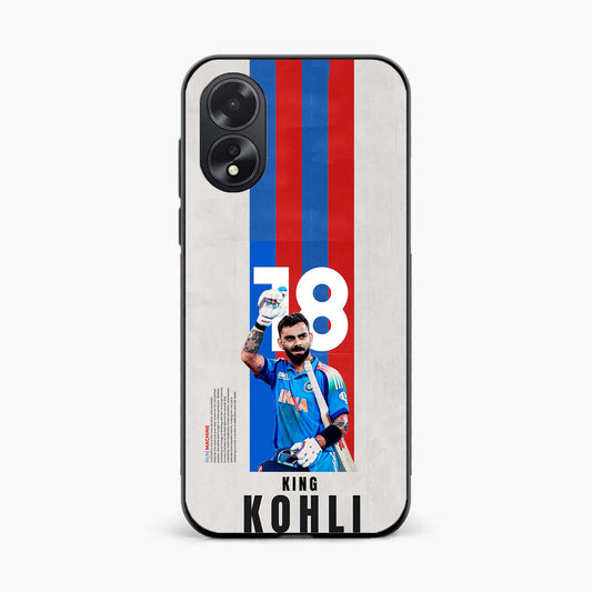 King Kohli Oppo A38 Back Cover