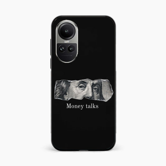Money Talks Aesthetic Oppo Reno 10 Pro Back Cover