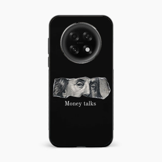 Money Talks Aesthetic Oppo F31 Pro Plus 5G Back Cover