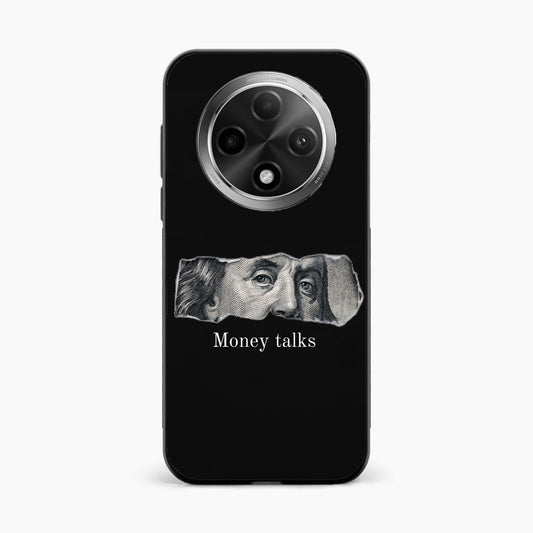 Money Talks Aesthetic Oppo F27 Pro Plus 5G Back Cover