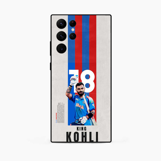 King Kohli Samsung S25 Ultra Back Cover