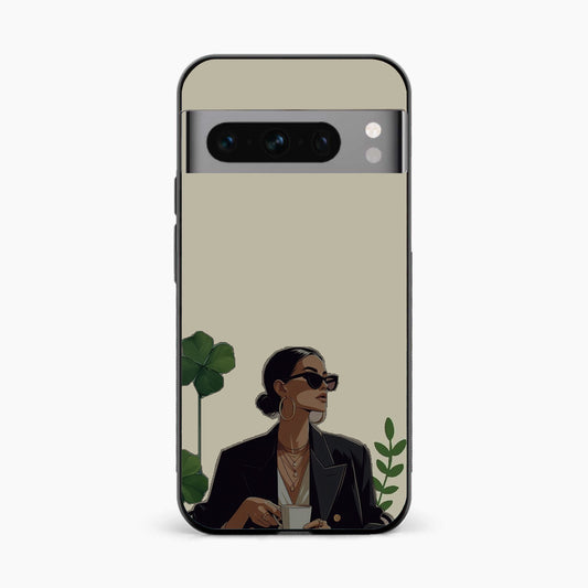 Sassy Minimal Coffee Aesthetic Google Pixel 8 Pro Back Cover