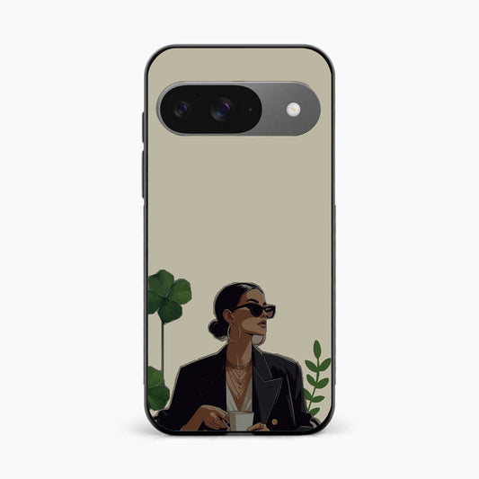 Sassy Minimal Coffee Aesthetic Google Pixel 9 Back Cover