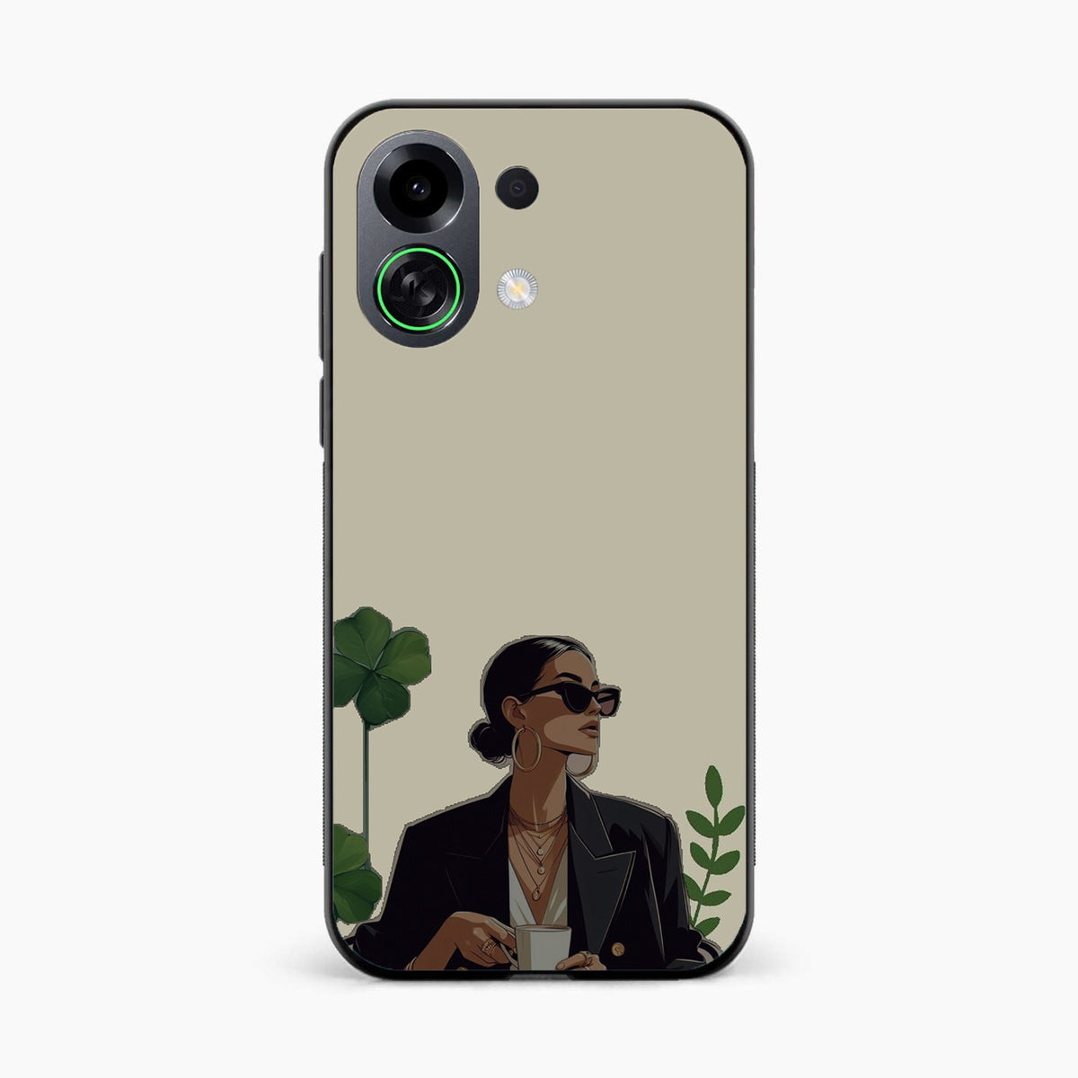 Sassy Minimal Coffee Aesthetic Oppo K13 Turbo 5G Back Cover