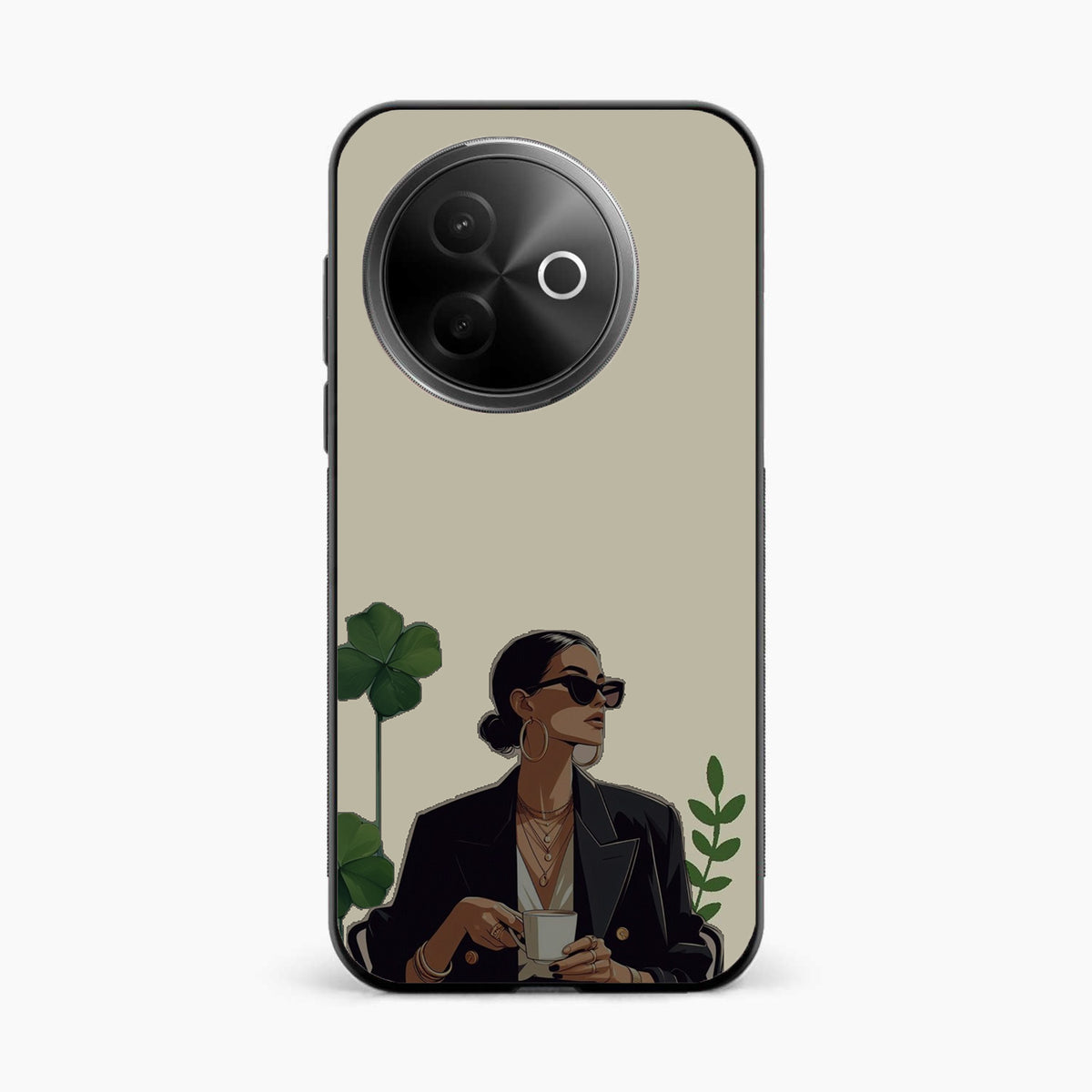 Sassy Minimal Coffee Aesthetic Vivo Y39 5G Back Cover