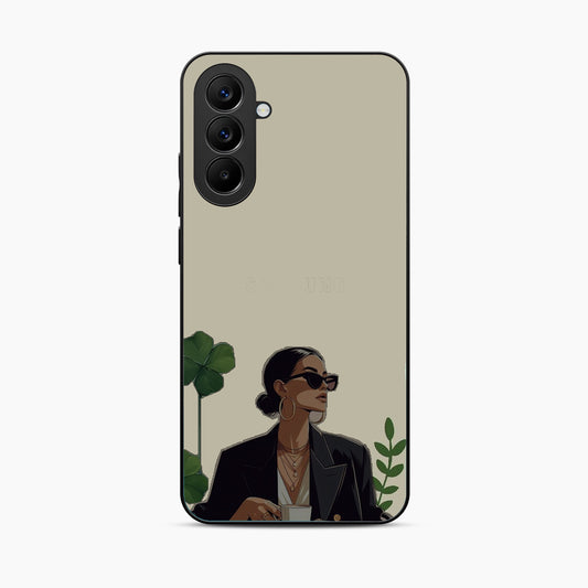 Sassy Minimal Coffee Aesthetic Samsung M56 Back Covers