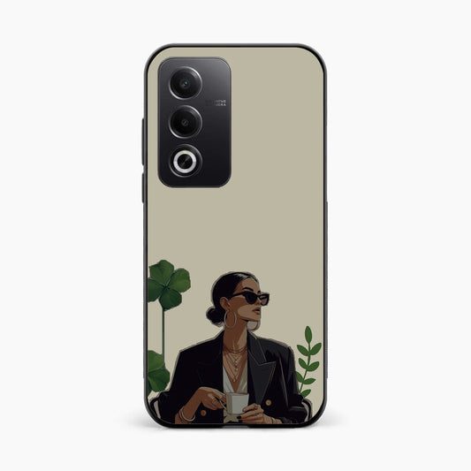 Sassy Minimal Coffee Aesthetic Oppo A3 Pro Back Covers