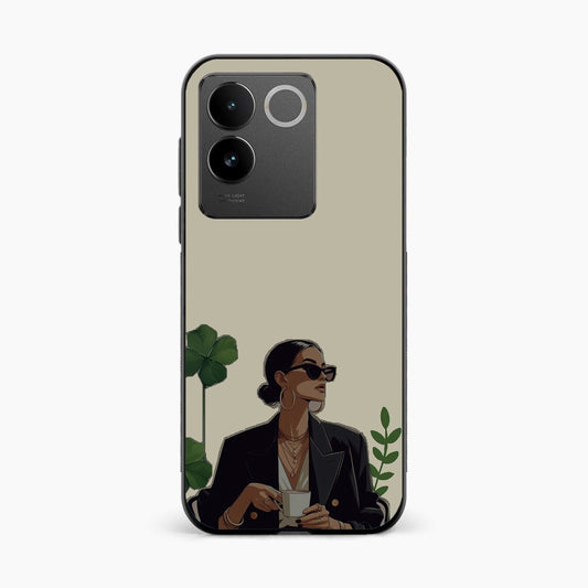 Sassy Minimal Coffee Aesthetic Vivo T2 Pro 5G Back Cover