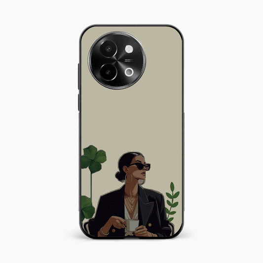Sassy Minimal Coffee Aesthetic Vivo Y58 5G Back Cover