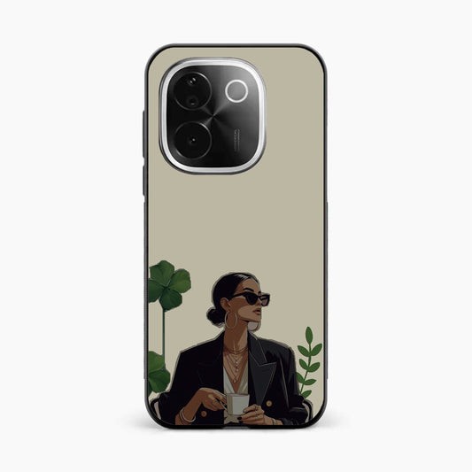Sassy Minimal Coffee Aesthetic Vivo T3 Pro 5G Back Cover