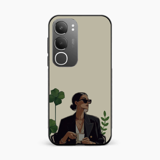 Sassy Minimal Coffee Aesthetic Vivo Y29 5G Back Cover