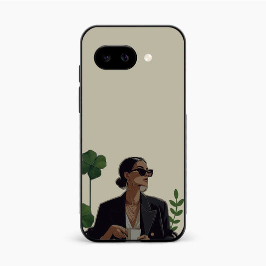 Sassy Minimal Coffee Aesthetic Google Pixel 9A Back Cover