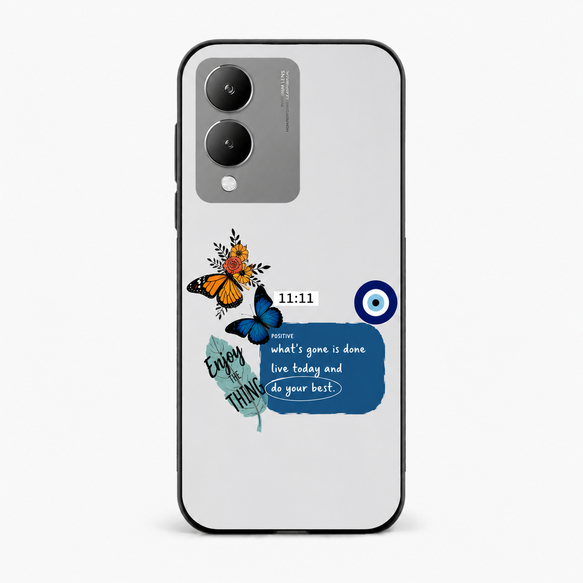 11:11 Positive Vibes Vivo Y17s Back Cover