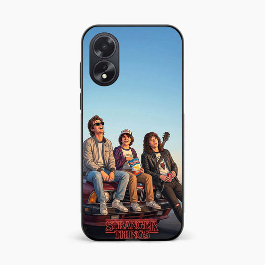 Stranger Things Oppo A38 Back Cover