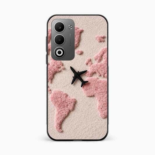 Pink Travel Mood Oppo A5 5G Back Cover