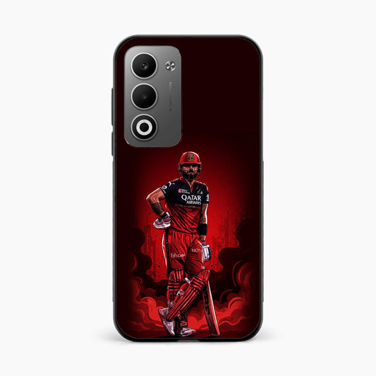 King Kohli Red Art Oppo A5 5g Back Covers