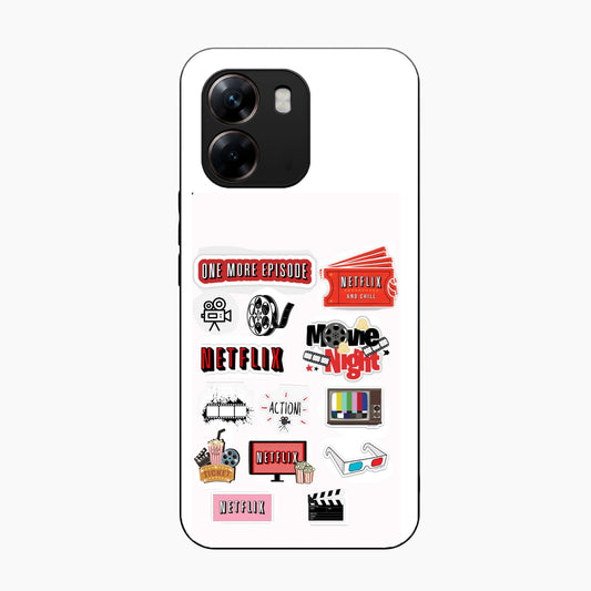 Movie Lover Oppo A6x 5G Aesthetic Back Cover