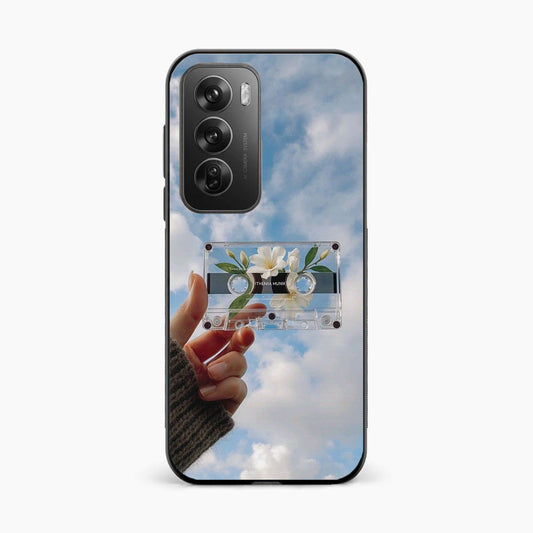 Cloudy Music Vibes Oppo Reno 12 Pro 5G Back Cover