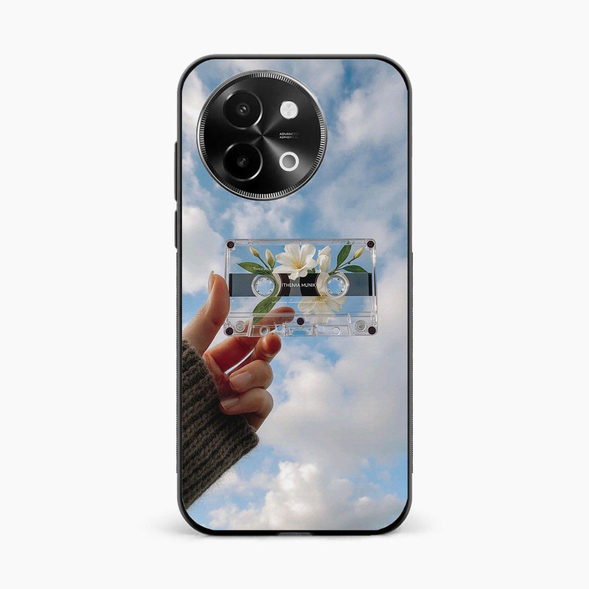 Cloudy Music Vibes Vivo Y58 5G Back Cover