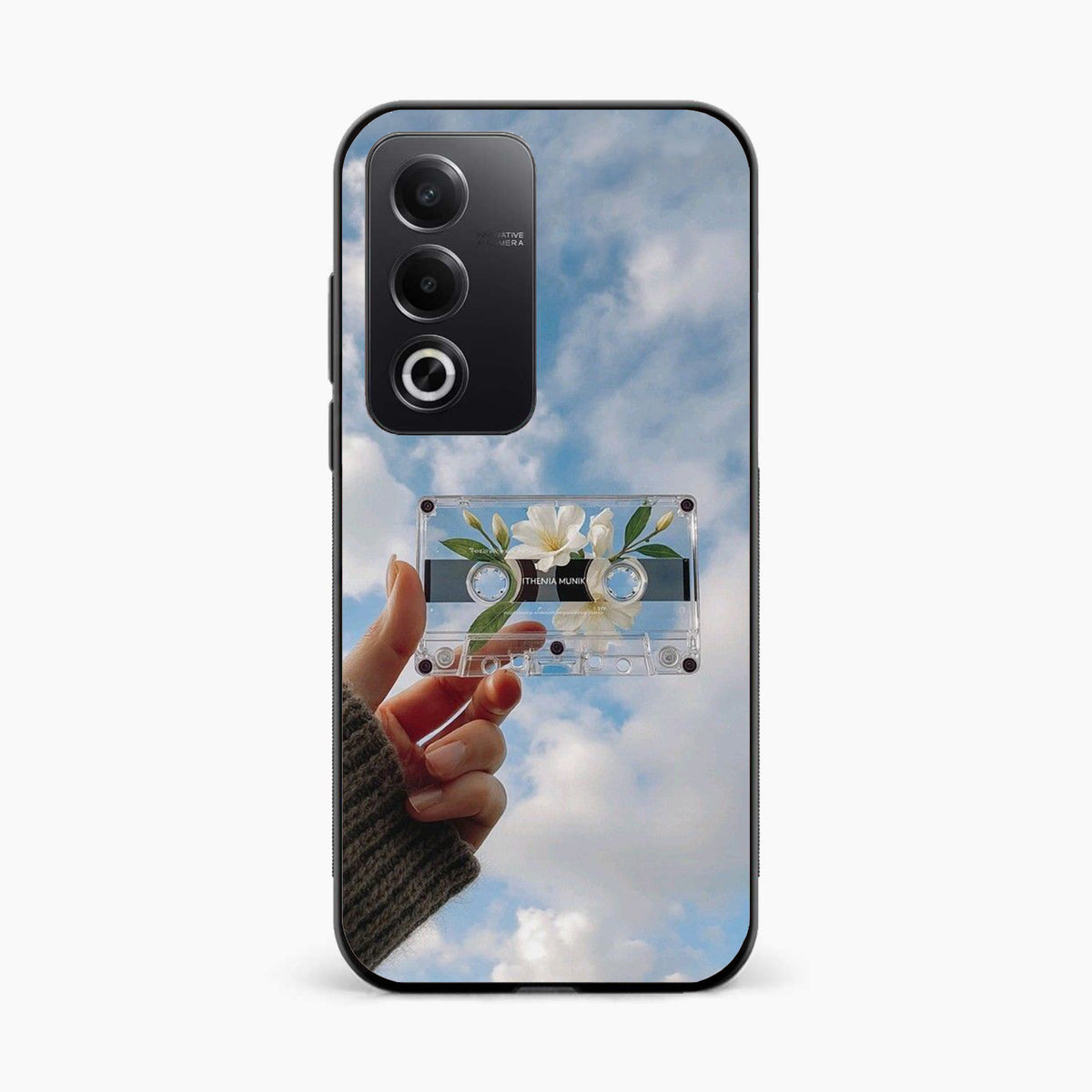 Cloudy Music Vibes Oppo A3 Pro Back Cover