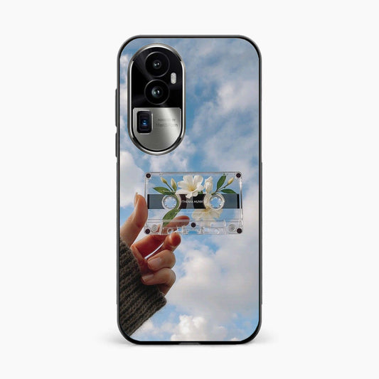 Cloudy Music Vibes Oppo Reno 10 Pro Plus 5G Back Cover