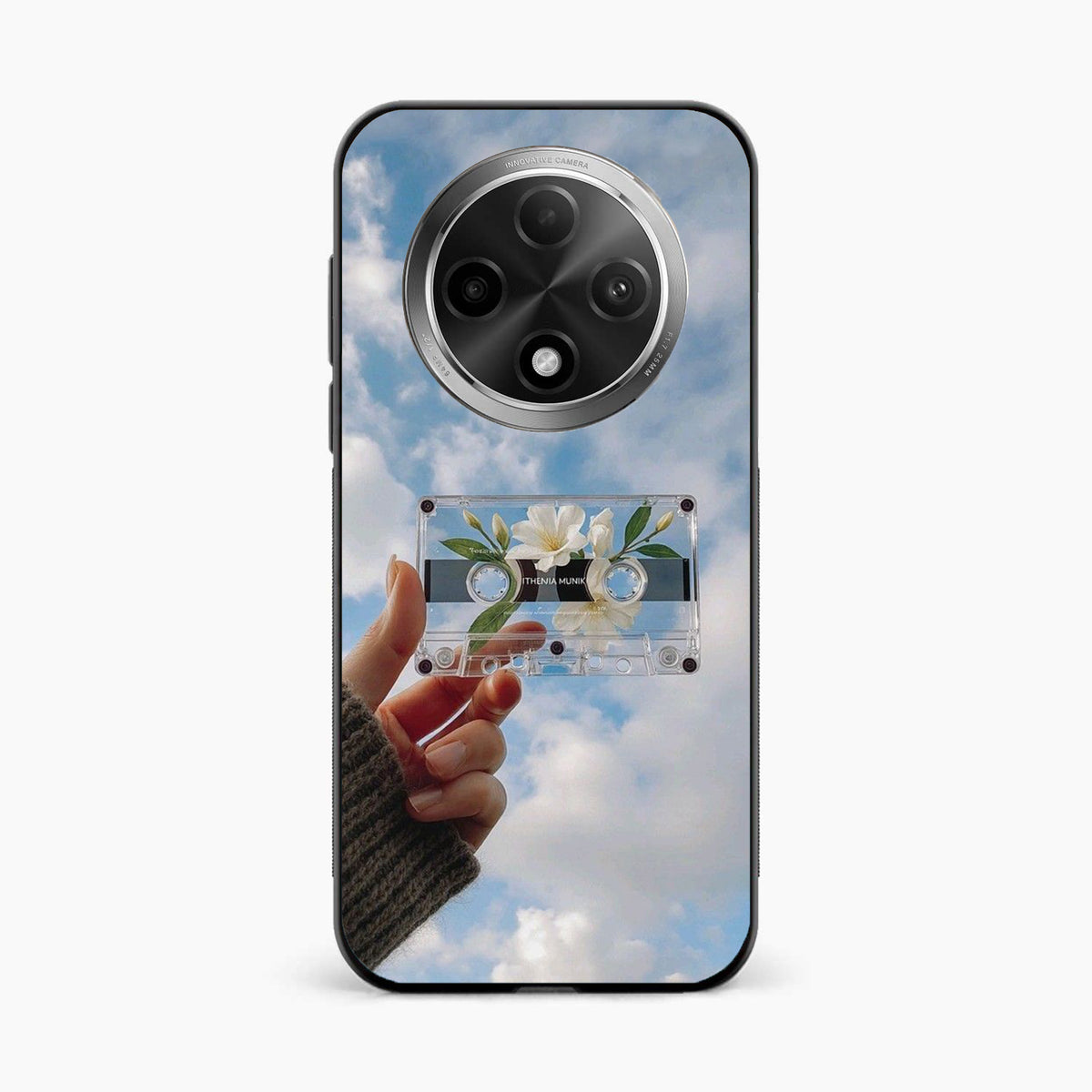 Cloudy Music Vibes Oppo F27 5G Back Cover