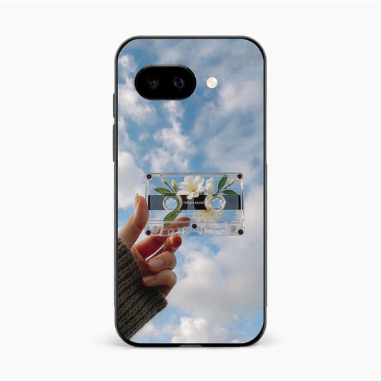 Cloudy Music Vibes Google Pixel 9A Back Cover