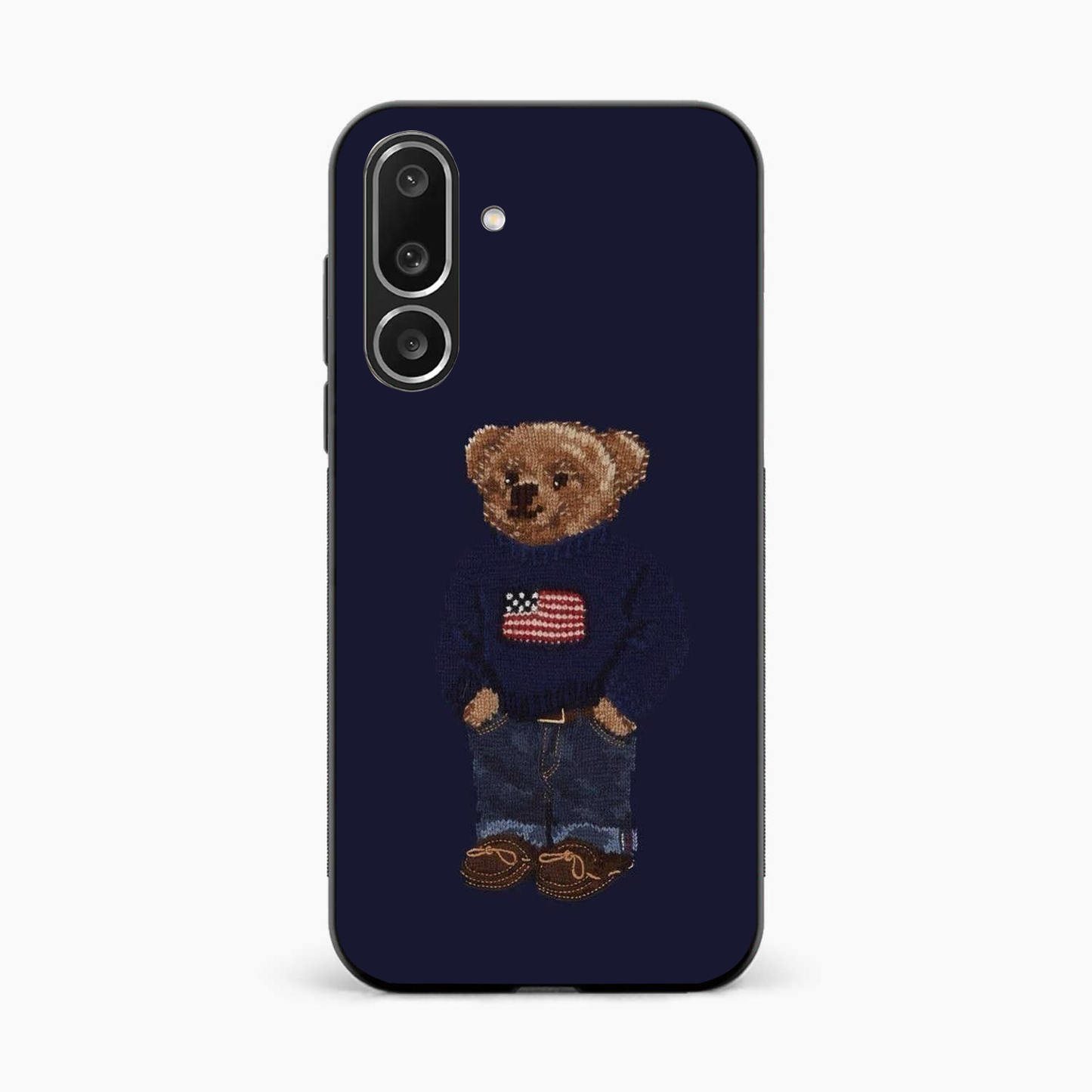 Bear With Style Samsung M36 Back Cover