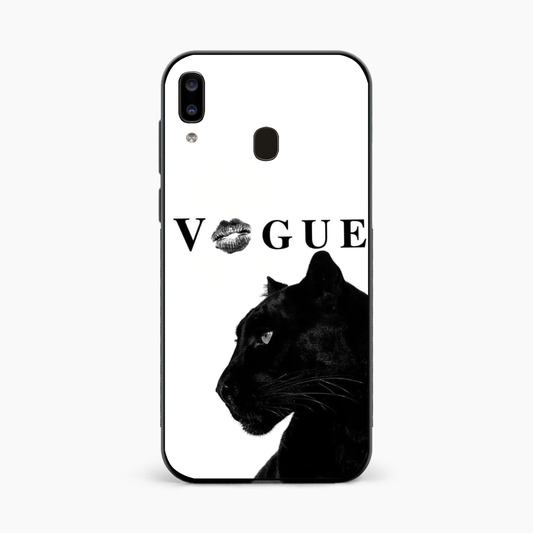 Black Panther Vogue Edition Samsung A20 Back Cover