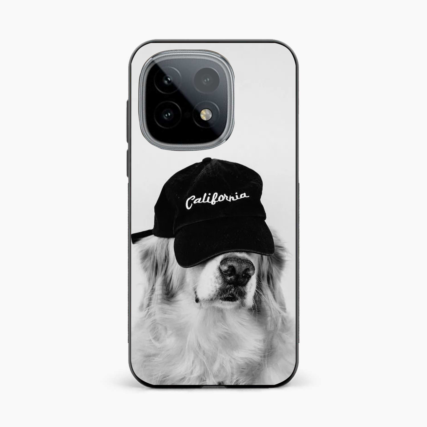 Black & White Iqoo Z9s 5G Pup Style Back Cover