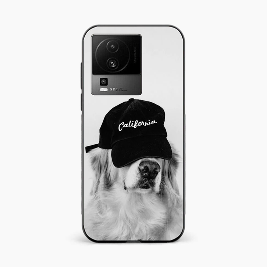 Black & White Iqoo Neo 7 Pro 5G Pup Style Back Cover