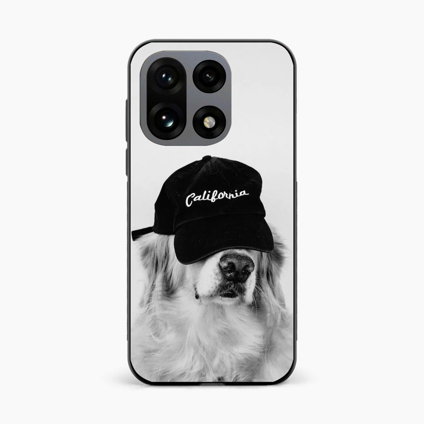Black & White OnePlus 15 5G Pup Style Back Cover