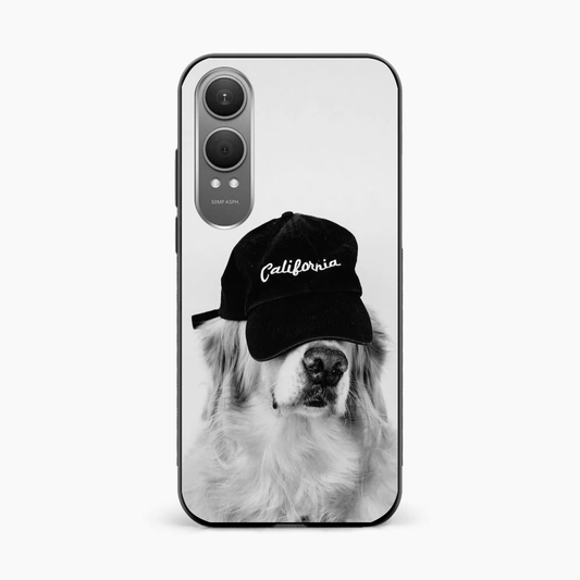 Black & White OnePlus Nord CE 4 Lite Pup Style Back Cover
