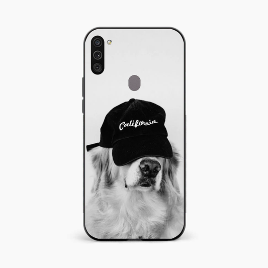 Black & White Samsung A11 Back Cover