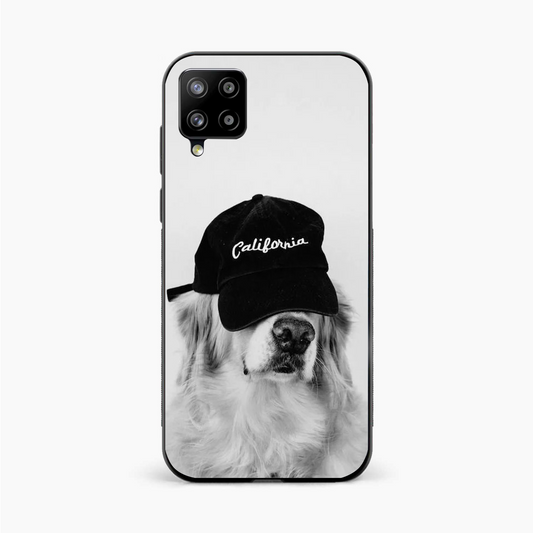 Black & White Samsung A12 Nacho Back Cover