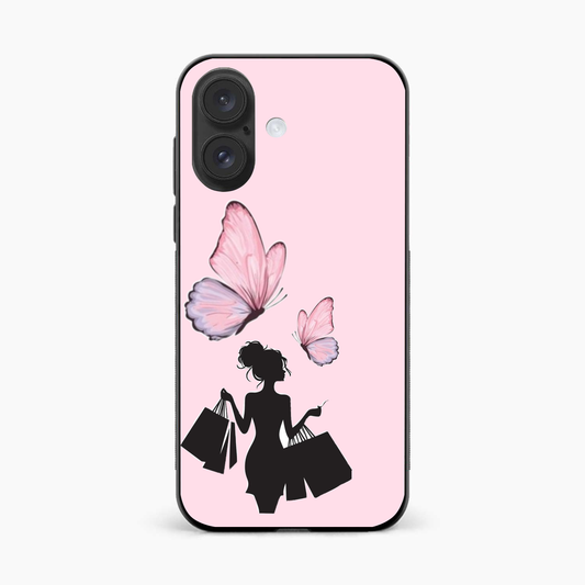Butterfly Babe Aesthetic iPhone 17 Back Cover