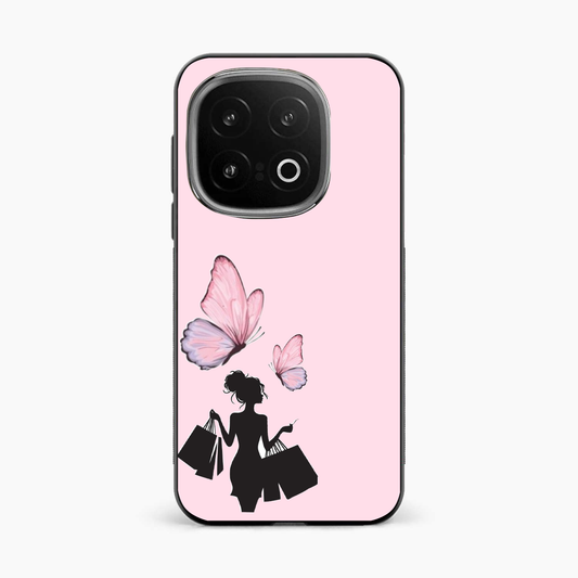 Butterfly Babe Aesthetic Iqoo 13 5G Back Cover