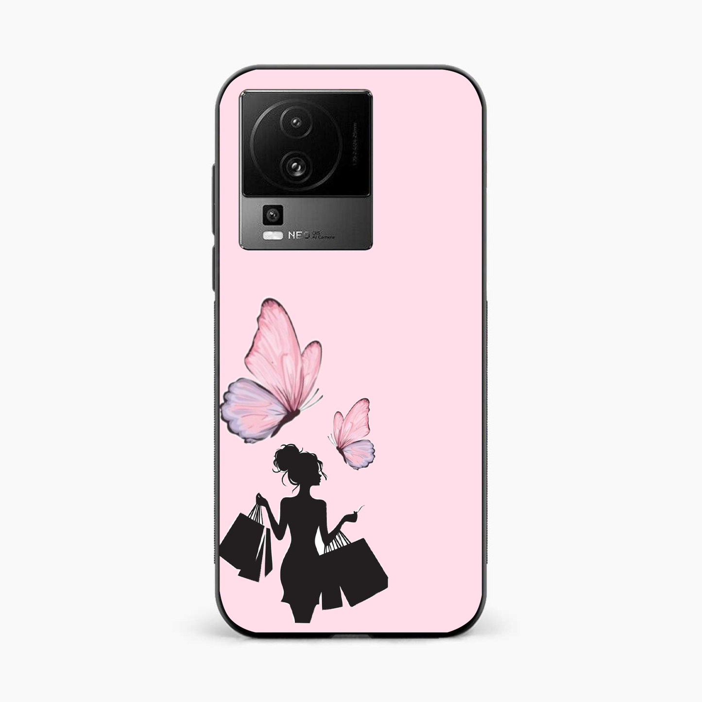 Butterfly Babe Aesthetic Iqoo Neo 7 Pro 5G Back Cover