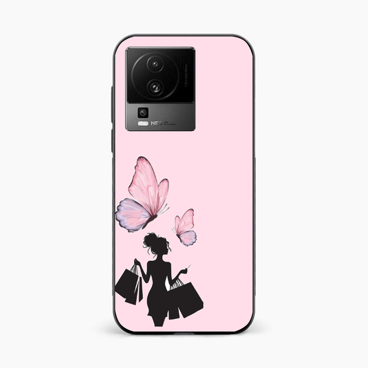 Butterfly Babe Aesthetic Iqoo Neo 7 Pro 5G Back Cover