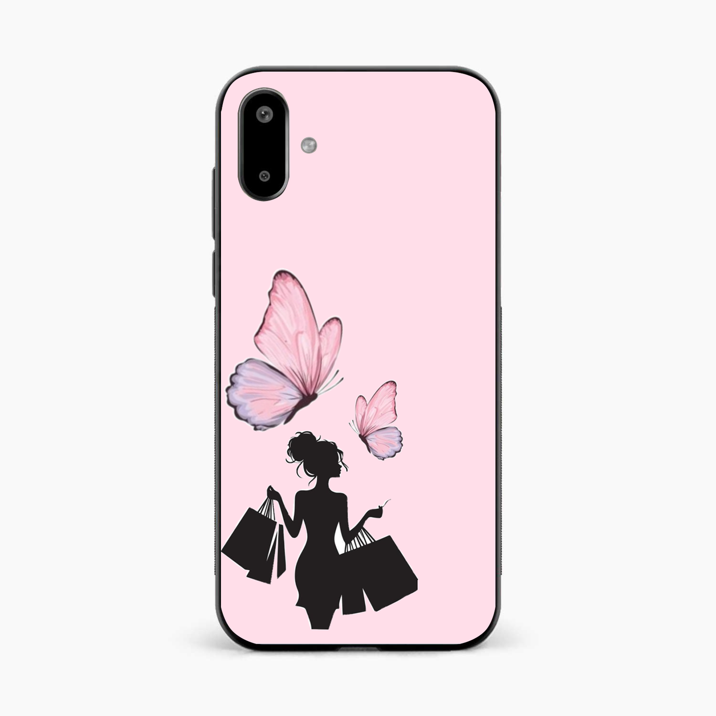 Butterfly Babe Aesthetic Samsung F07 Back Cover