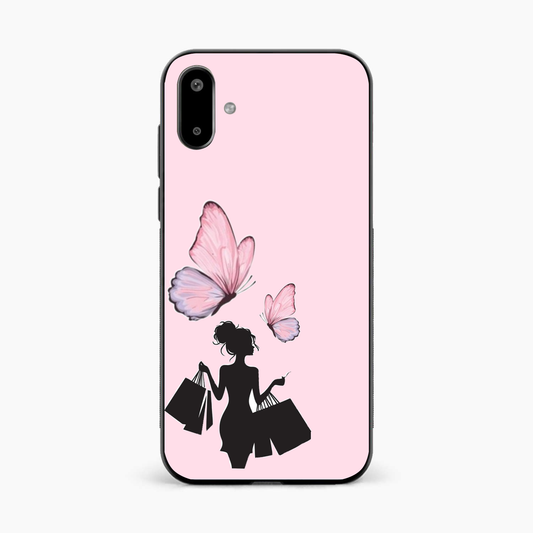 Butterfly Babe Aesthetic Samsung F07 Back Cover