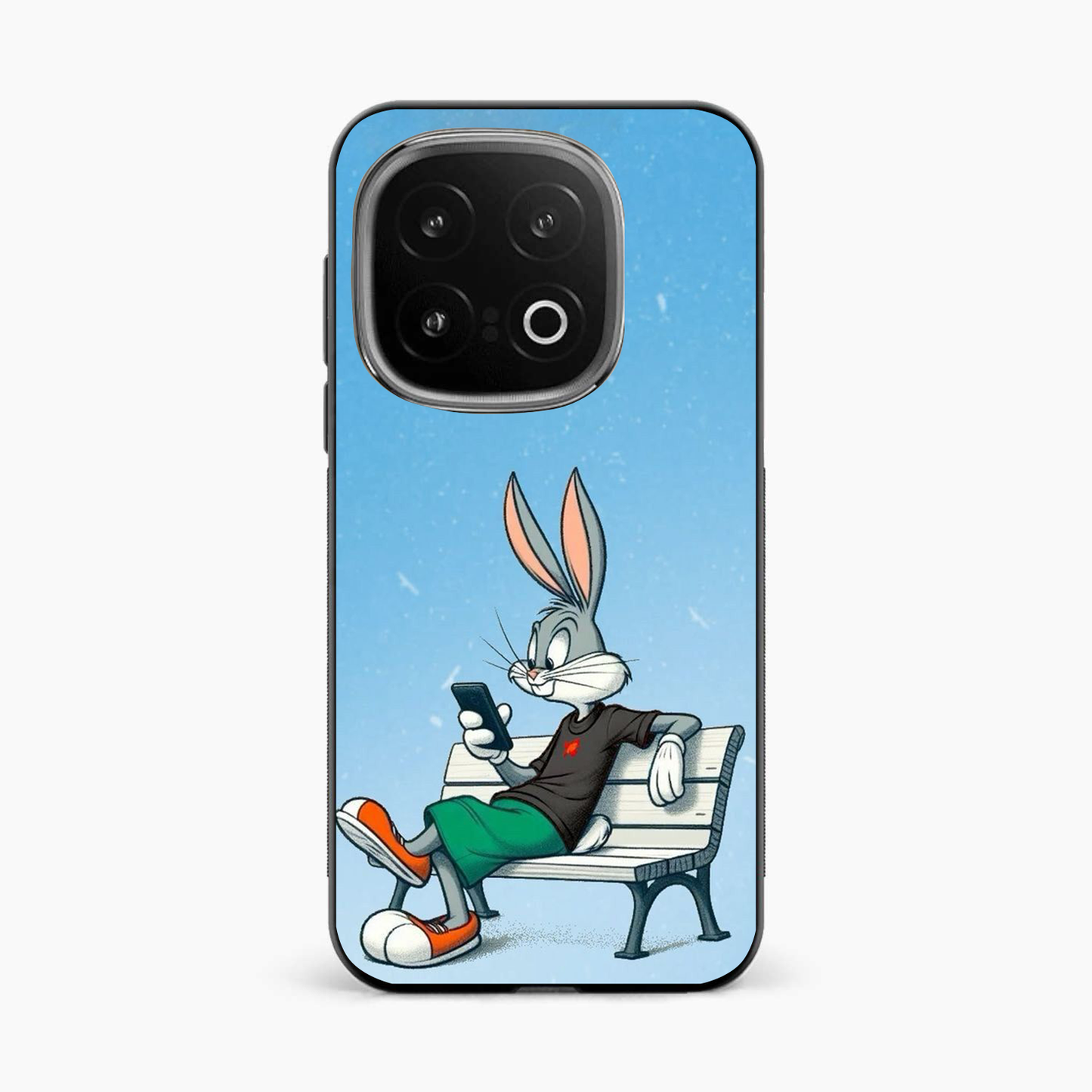 Chill Bunny Aesthetic Iqoo 13 5G Back Cover